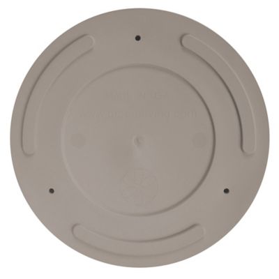 Image showing  Mathers Round Planter with Saucer Tray, 12 in., Modern Design