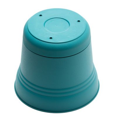 Image showing  5 gal. Saturn Round Planter with Saucer Tray, 14 in.