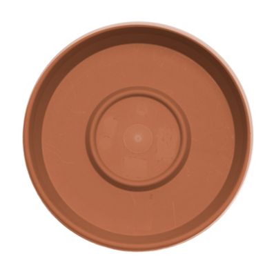 Image showing  24 in. Terra Pot Round Drain Saucer, Tray for 17-24 in., Matte Finish, Terra Cotta