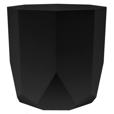 Bloem 2.7 gal. Plastic Tuxton Modern Hexagonal Small Planter, 10 in.