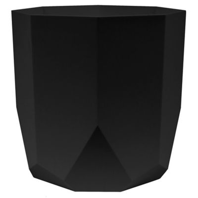 Bloem 1.7 gal. Plastic Tuxton Modern Hexagonal Planter, 8 in.