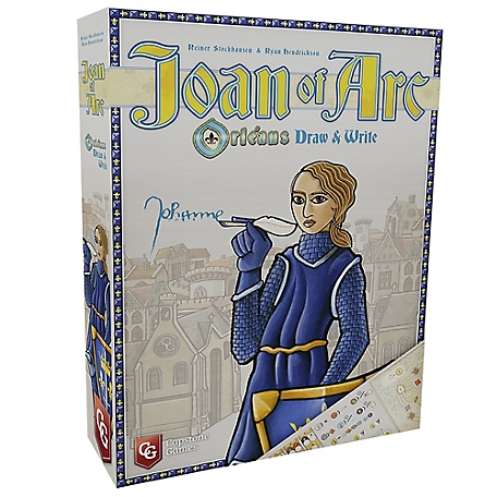 Capstone Games Joan of Arc: Orleans Draw & Write Tile Placement Strategy Game, ORL701