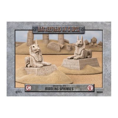 Gale Force Nine Battlefield In A Box: Forgotten City Riddling Sphinxes ...