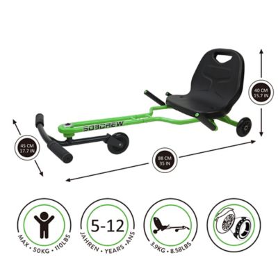 Image showing  Landshark Ride-On - Kids Ride-On Lets You Create Forward Driving Kinetic Energy with Push & Pull Leg Action, U946005