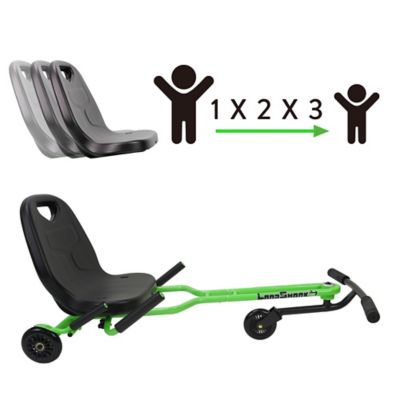 Image showing  Landshark Ride-On - Kids Ride-On Lets You Create Forward Driving Kinetic Energy with Push & Pull Leg Action, U946005