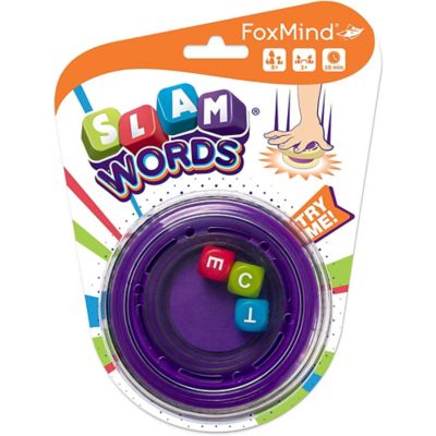 FoxMind Games Slam Words, Interactive, Family Fun Social Game, SWORDNEW-EN