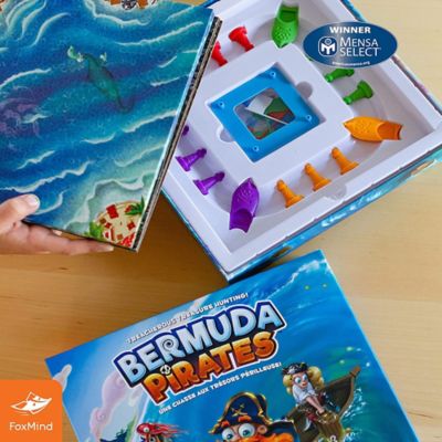 Image showing  Bermuda Pirates Magnetic Board Game for Kids, FOX-BPIRATES-BIL