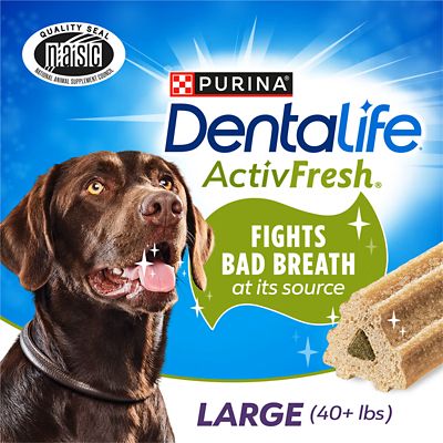 Image showing 4 th Purina DentaLife ActivFresh Oral Care Chews for Large Dogs, 7.2 oz.