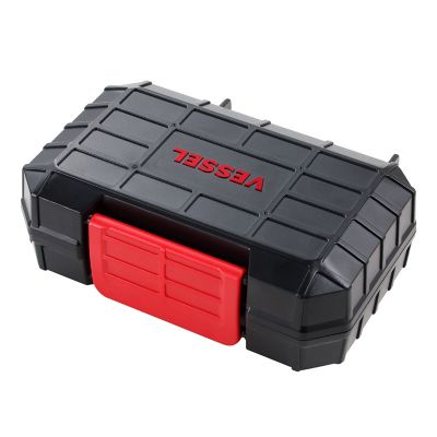 Image showing  Ball Grip Rechargable Screwdriver with 25 Piece. Bit Set, 220USB25U