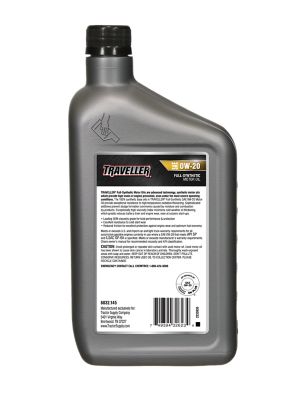 Image showing  0W20 Full Synthetic Oil, 1 qt., 507199