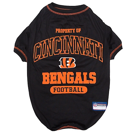Pets First NFL Cincinnati Bengals Dog T-shirt