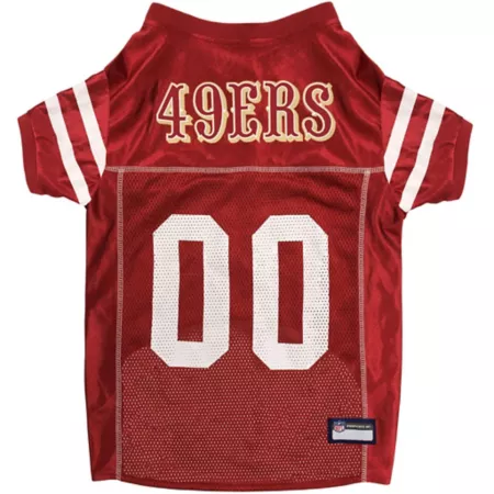 Pets First NFL San Francisco 49ers Pet Mesh Jersey Dog Jerseys