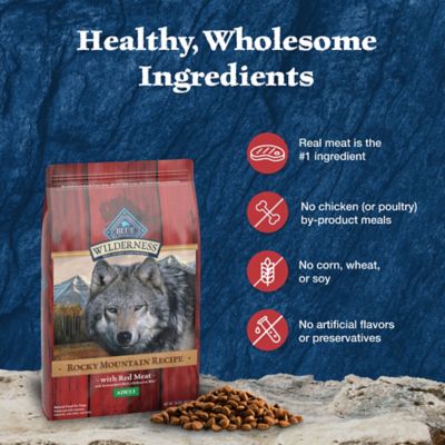 Image showing 5 th Blue Buffalo Wilderness Adult High-Protein Red Meat Rocky Mountain Recipe Dry Dog Food