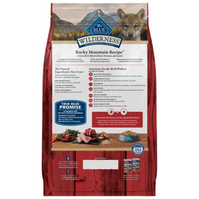 Image showing  Puppy High-Protein Rocky Mountain Recipe with Red Meat Dry Dog Food