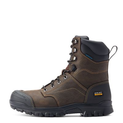 Image showing  Men's Treadfast Waterproof Round Toe Work Boots, 8 in.
