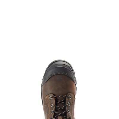 Image showing 6 th Ariat Treadfast 8 in. Waterproof Steel Toe Work Boots