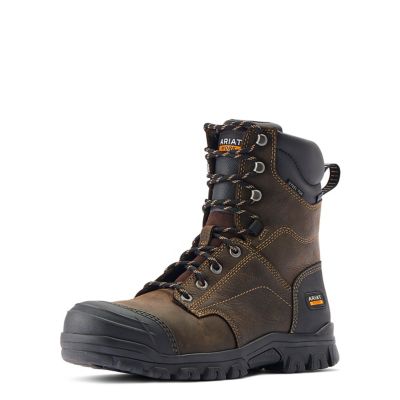 Ariat Treadfast 8 in. Waterproof Steel Toe Work Boots