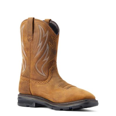 Image showing 2 th Ariat Men's Sierra Shock Shield Waterproof Wide Square Toe Work Boots