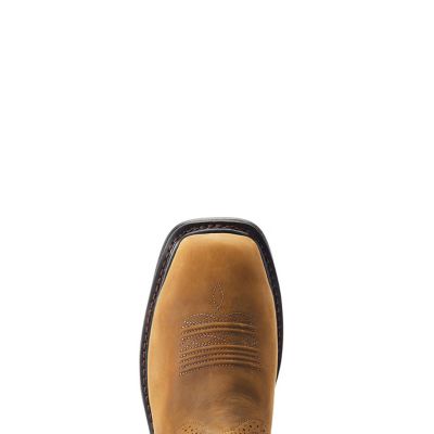 Image showing 6 th Ariat Men's Sierra Shock Shield Waterproof Wide Square Steel Toe Work Boots