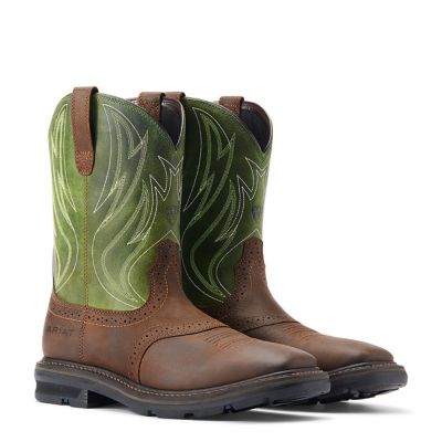 Image showing  Men's Sierra Shock Shield Wide Square Toe Work Boots