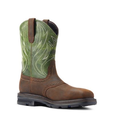 Image showing  Men's Sierra Shock Shield Wide Square Steel Toe Work Boots