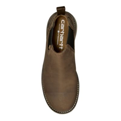 Image showing  Men's Millbrook Water-Repellent Romeo Steel Toe Wedge Work Boots, 4 in.