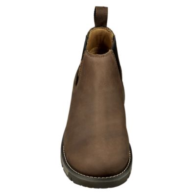 Image showing  Men's Millbrook Water-Repellent Romeo Steel Toe Wedge Work Boots, 4 in.