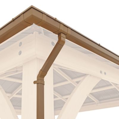 Yardistry Rain Gutter Kit for the 10 x 12 Meridian Gazebo