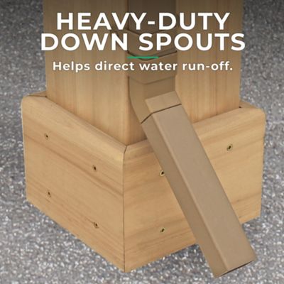 Image showing  Rain Gutter Kit for the 12 ft. x 12 ft. Meridian Gazebo