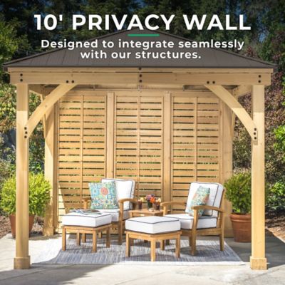 Image showing  10 ft. Meridian Privacy Wall