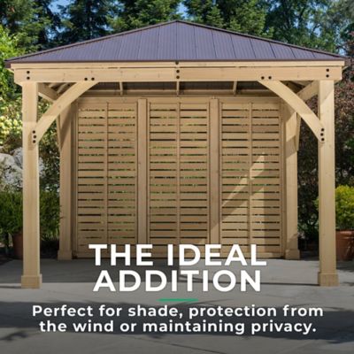 Image showing  10 ft. Meridian Privacy Wall