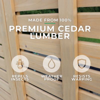 Image showing  10 ft. Meridian Privacy Wall