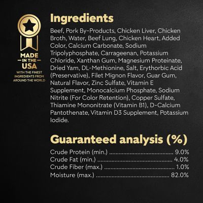 Image showing 9 th Cesar Soft Classic Loaf Adult Filet Mignon Recipe Wet Dog Food in Sauce, 3.5 oz., Easy-Peel Trays, 24 pk.