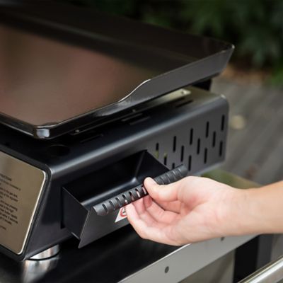 Image showing 6 th Royal Gourmet 3-Burner Portable Propane Gas Flat Top Griddle with Top Hard Cover, 318.95 sq. in., Black