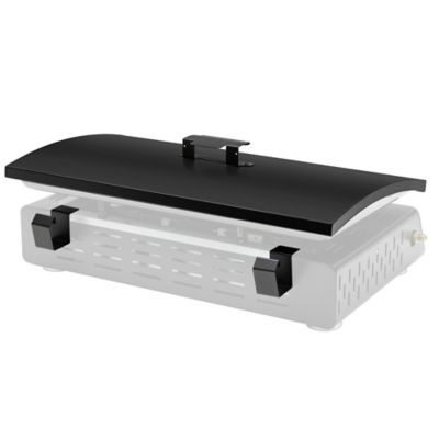Image showing  Griddle Hard Cover with Rear Brackets for 24 in. Portable Grill Griddle, PD2300L