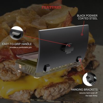 Image showing  Griddle Hard Cover with Rear Brackets for 24 in. Portable Grill Griddle, PD2300L