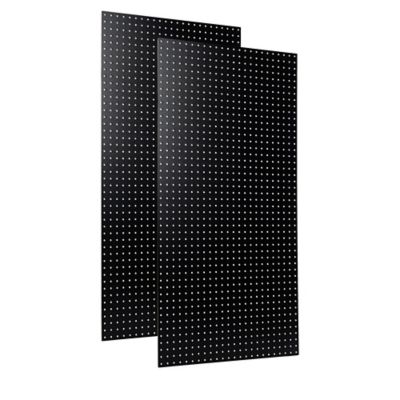 Triton Products Heavy Duty Hdf Round Hole Pegboards, TPB-2BK