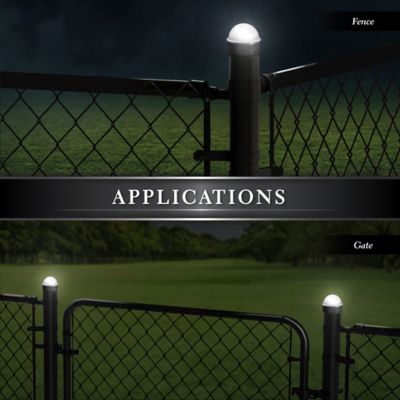 Image showing  5-Lumen Chainlink Summit Solar Post Cap, CH2233B