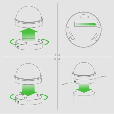 Image showing 8 th Classy Caps 5-Lumen Chainlink Summit Solar Post Cap, CH2233S