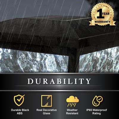 Image showing 5 th Classy Caps Fairmont Solar Post Cap, FS100B