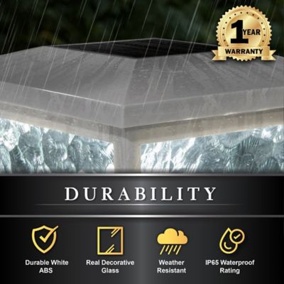 Image showing 5 th Classy Caps 10-Lumen Fairmont Solar Post Cap