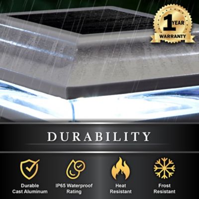 Image showing 5 th Classy Caps Imperial Solar Post Cap 4 x 4in., SL211W