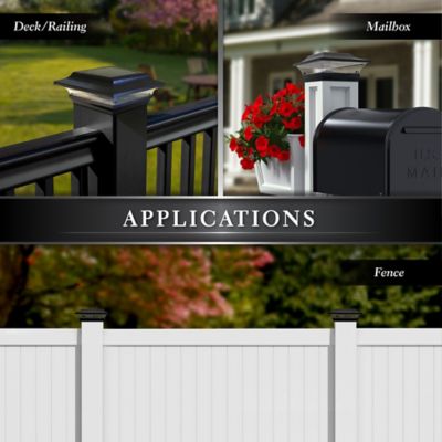 Image showing  15-Lumen Imperial Solar Post Cap, 5 in. x 5 in., SL214B