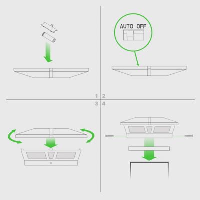 Image showing 8 th Classy Caps 10-Lumen Cambridge Solar Post Cap, SLC771B