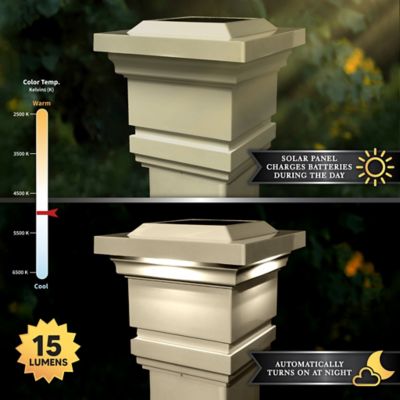 Image showing  Classy Solar Post Cap, SLO74T