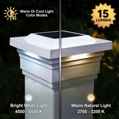 Image showing  15-Lumen Majestic Solar Post Cap