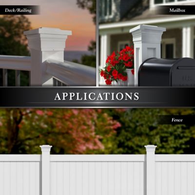 Image showing  15-Lumen Majestic Solar Post Cap