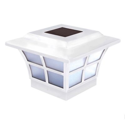 Classy Caps 12-Lumen Prestige Solar Post Cap, 4 in. x 4 in.