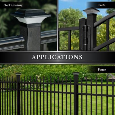 Image showing  10-Lumen Imperial Solar Post Cap, 2.5 in. x 2.5 in., SLO82B