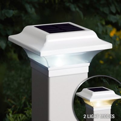 Image showing  10-Lumen Imperial Solar Post Cap, 2.5 in. x 2.5 in., SLO82W